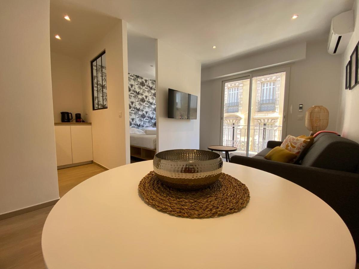 C001-Beau Studio Neuf Situe Au Centre Канны Экстерьер фото