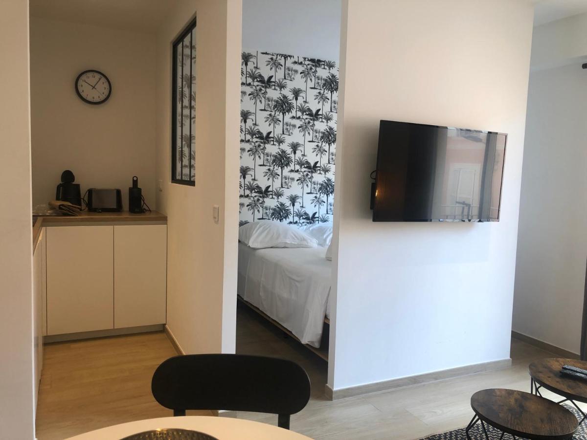 C001-Beau Studio Neuf Situe Au Centre Канны Экстерьер фото