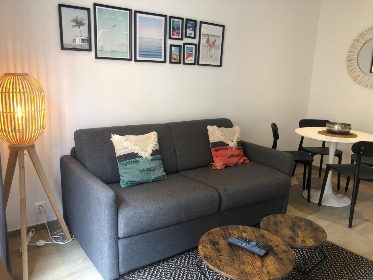 C001-Beau Studio Neuf Situe Au Centre Канны Экстерьер фото